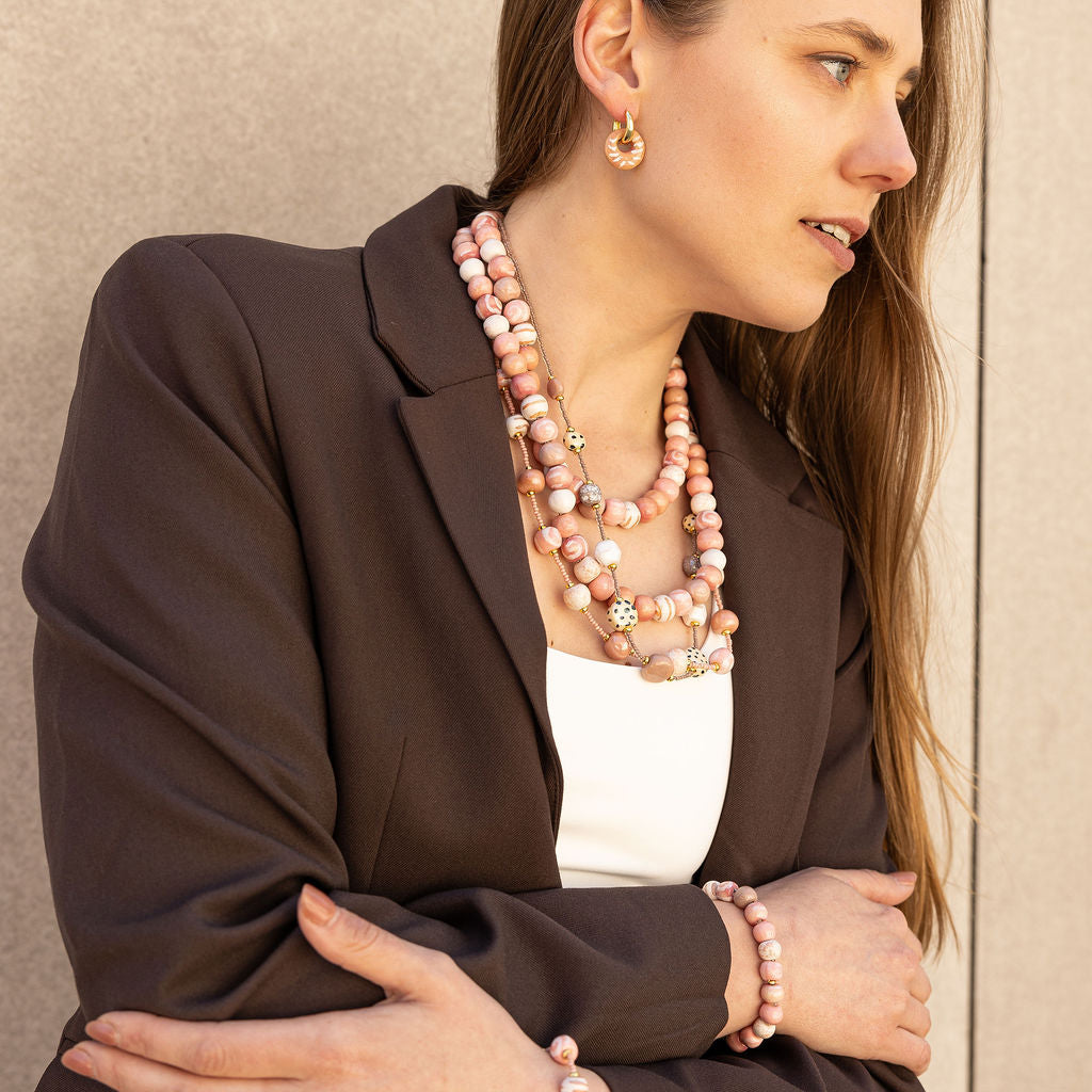Heavenly Pink Necklace