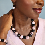 Pink Noir Necklace