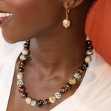 African Gold Necklace