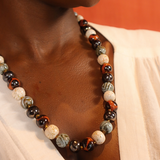 African Gold Necklace