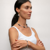 Indigo Cluster Earrings