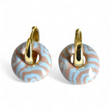 Airforce Hoop Earring